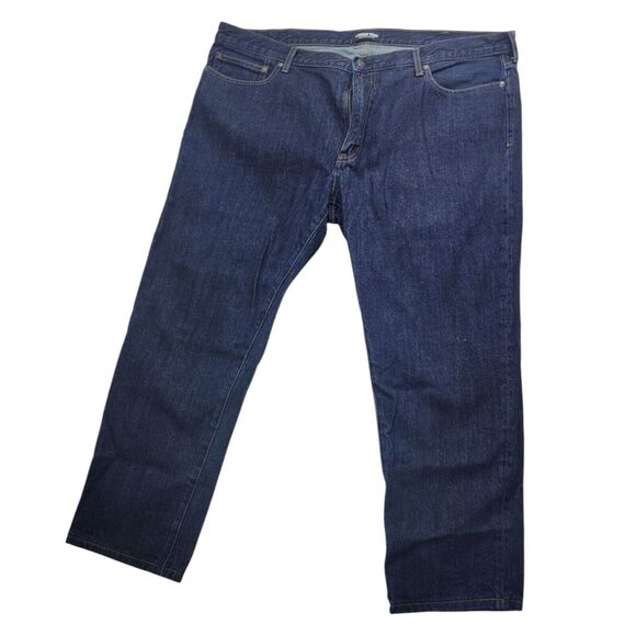 Lands' End Other - Lands' End Men's Jeans Size 44 Square Rigger Straight Fit Dark Blue‎ Denim